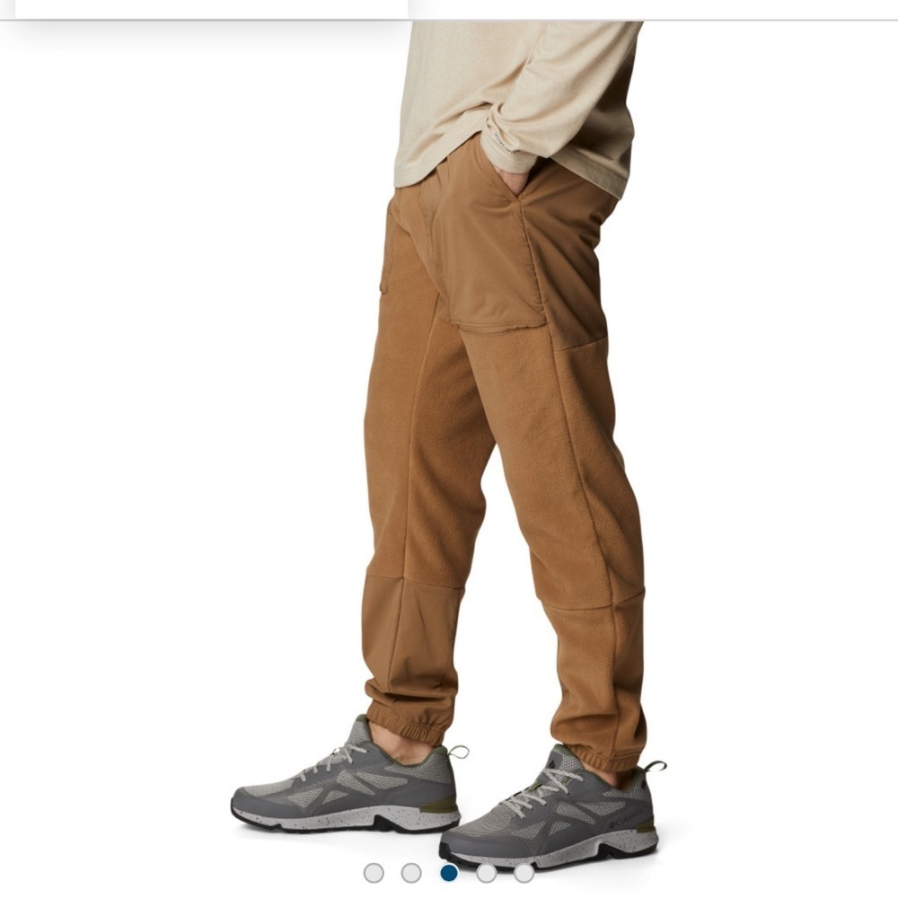 Columbia heritage ridge fleece Men’s 38 Tan Joggers
